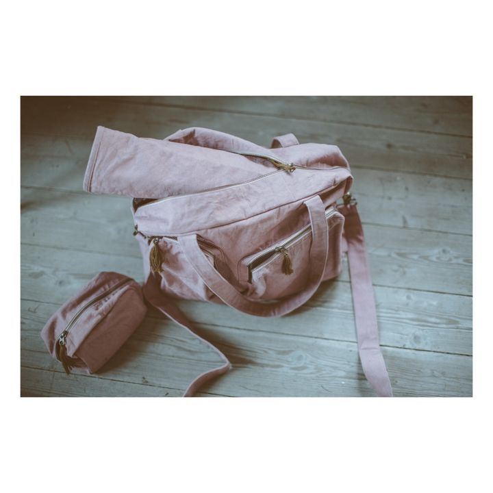 Sac à langer en coton bio | Silver Grey S019- Image produit n°3