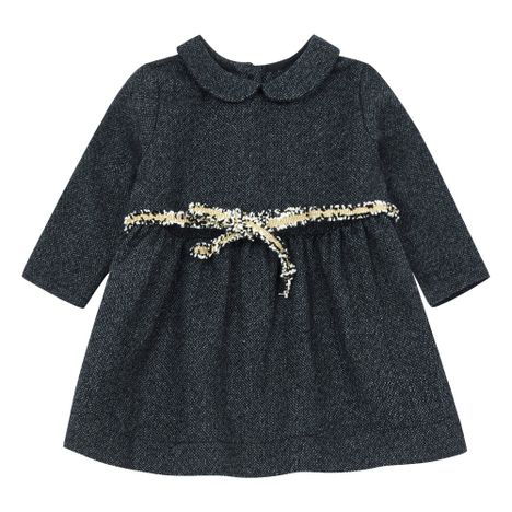 Robe Laine Col Claudine Ceinturée-product