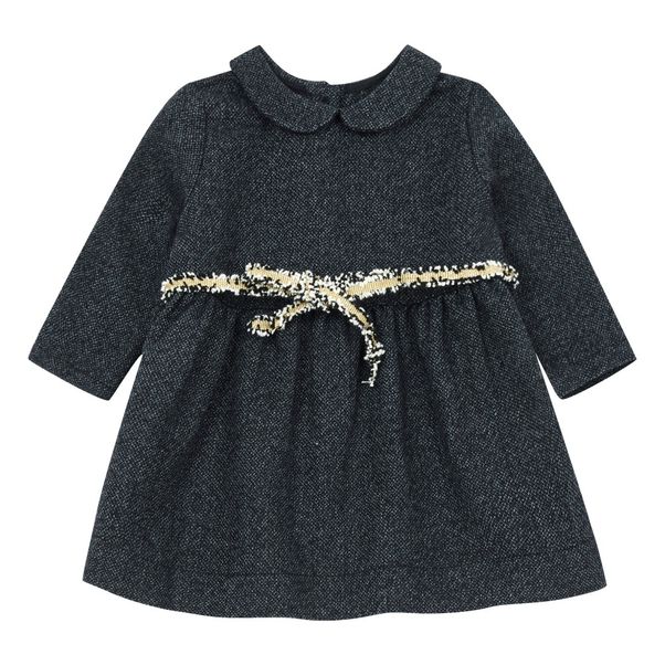 Robe Laine Col Claudine Ceinturée-product