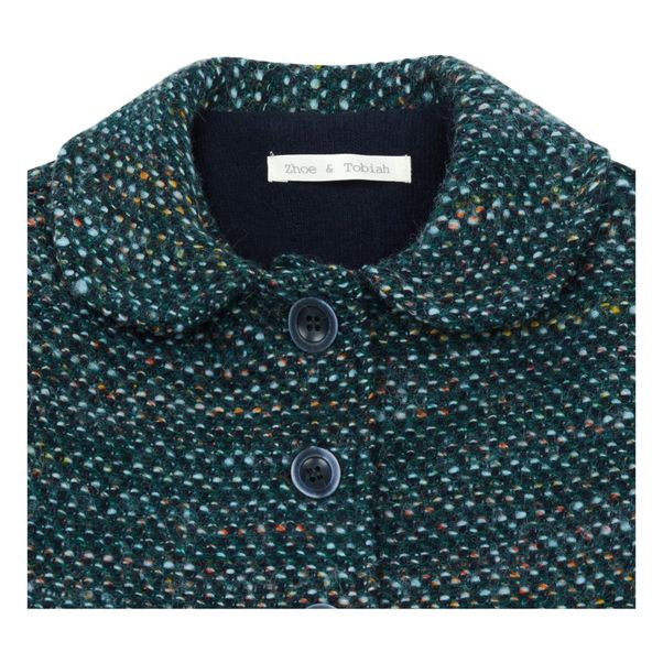 Manteau Col Claudine Moucheté-product
