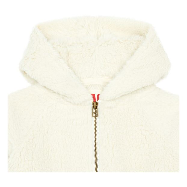 Sweat Zippé Capuche Façon Fourrure-product