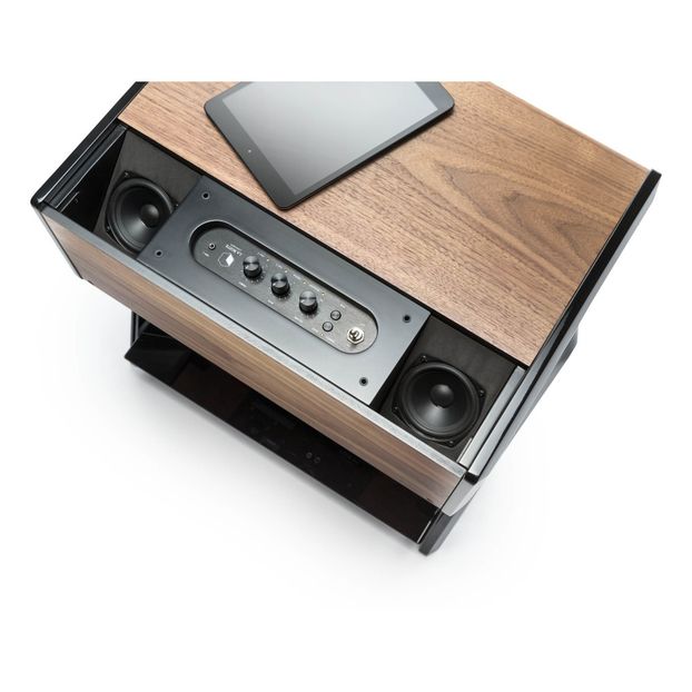 Enceinte Bluetooth Cube Woody laquée-product