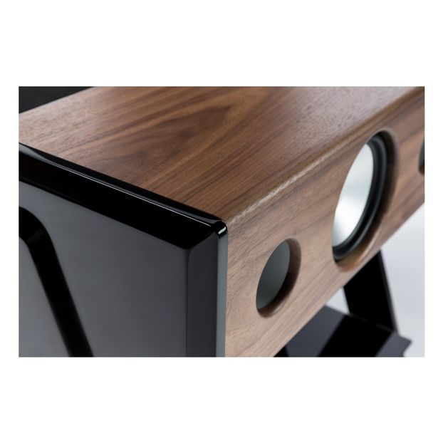 Enceinte Bluetooth Cube Woody laquée-product