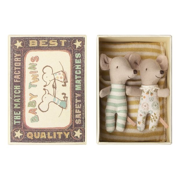 Cuccioli di topo gemelli nella loro scatola da 8 cm-product
