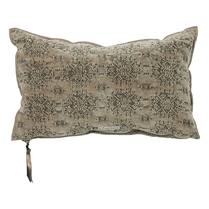 Jacquard Kissen Vice Versa | Rindenfarbe- Produktbild Nr. 0