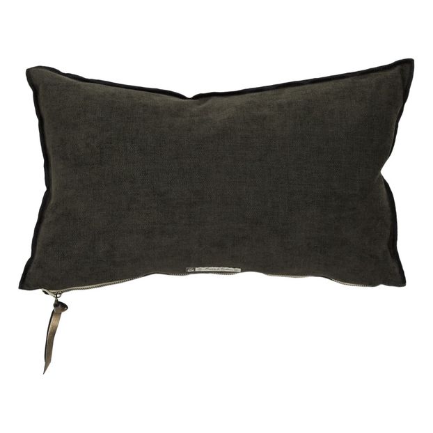 Cojín Vice Versa Black Lino Oruga-product