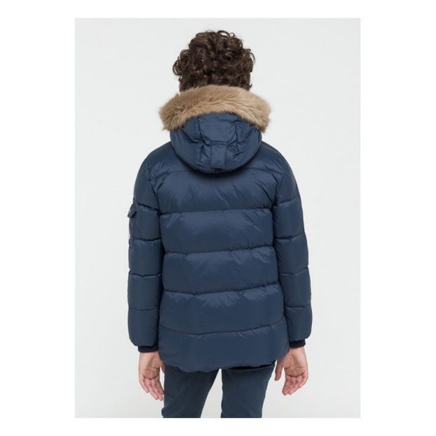 Authentic Matte Faux Fur Lined Down Jacket -product
