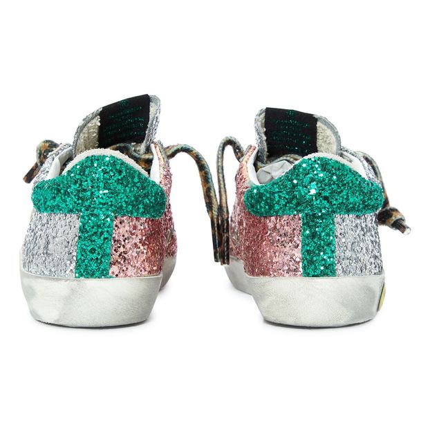 Zapatillas Lentejuelas Cordones Leopardo Superstar-product