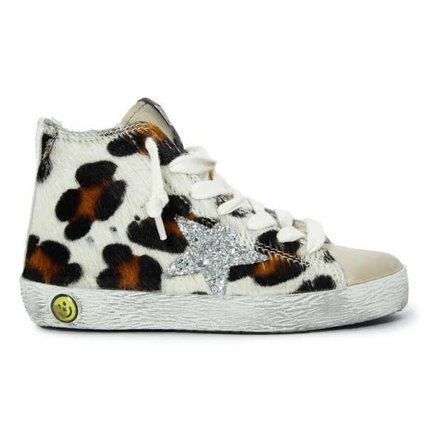 Zapatillas con Cremallera Purpurina Leopardo Francy-product