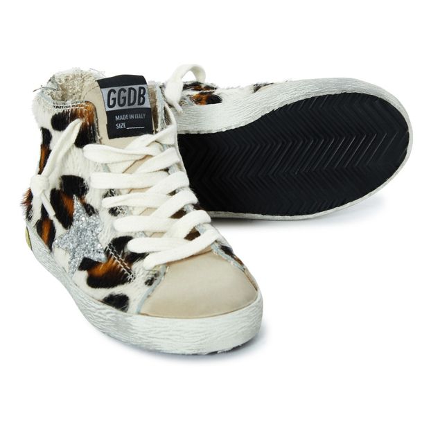 Zapatillas con Cremallera Purpurina Leopardo Francy-product