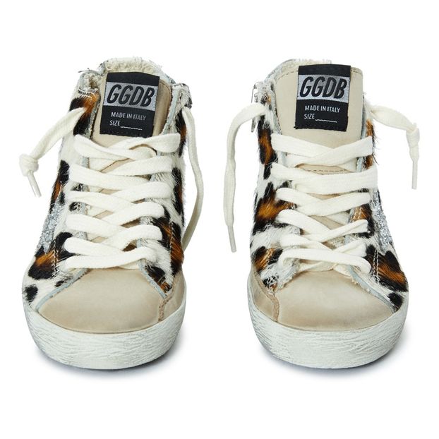 Zapatillas con Cremallera Purpurina Leopardo Francy-product