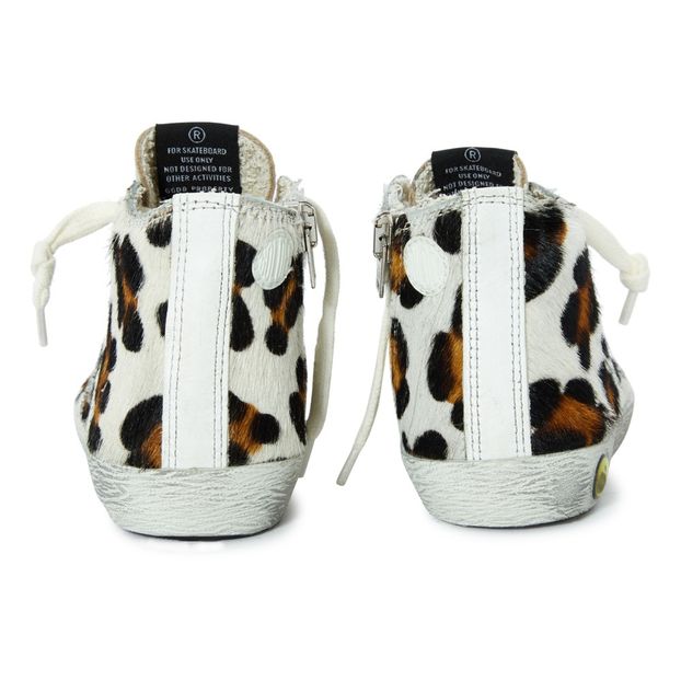 Zapatillas con Cremallera Purpurina Leopardo Francy-product
