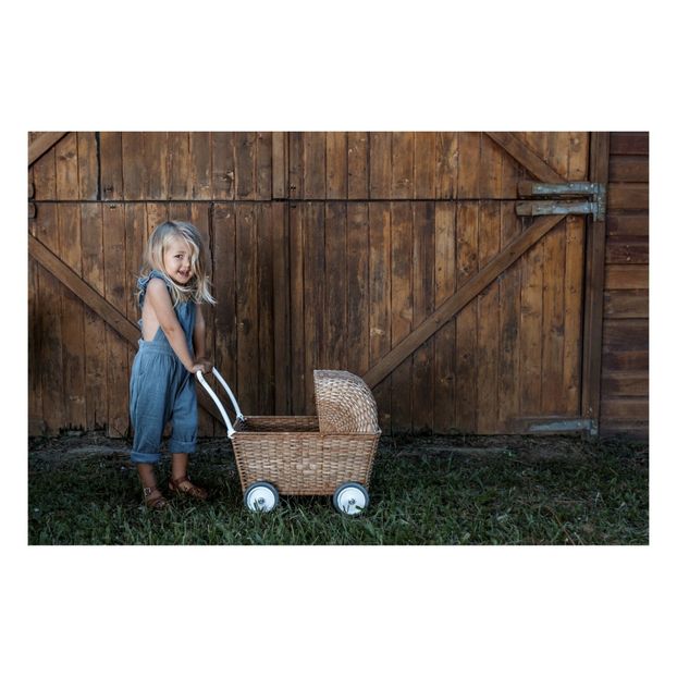 Chariot poussette en rotin-product