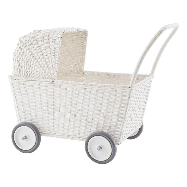 Chariot poussette en rotin-product