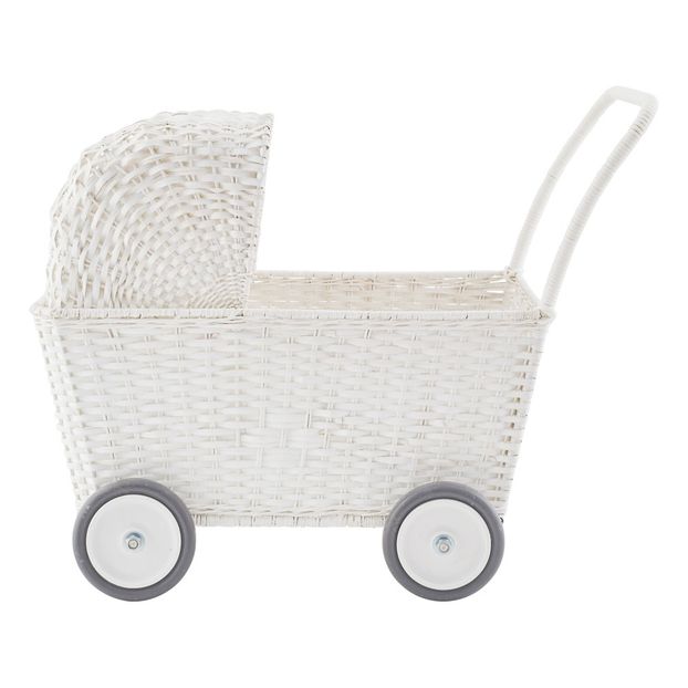 Chariot poussette en rotin-product