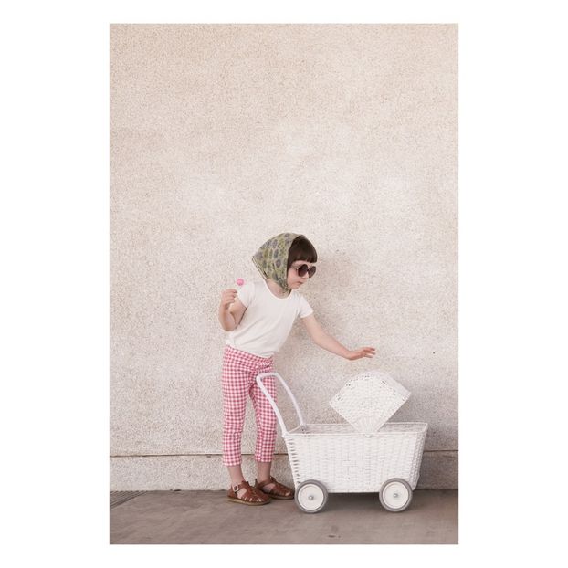 Chariot poussette en rotin-product