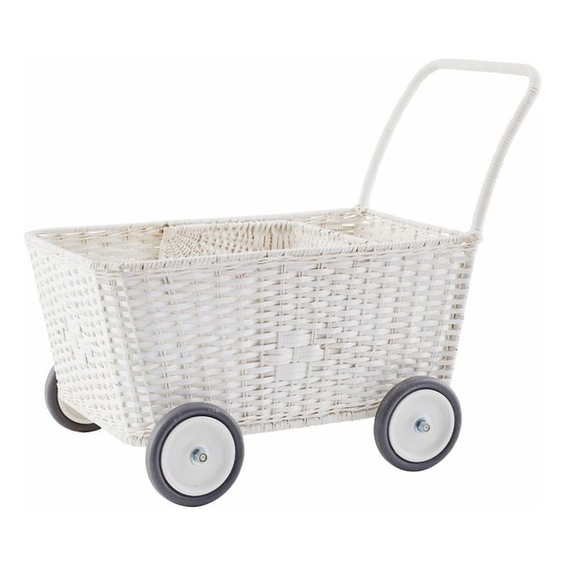Chariot poussette en rotin-product