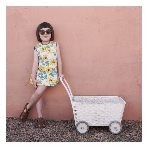 Chariot poussette en rotin-product