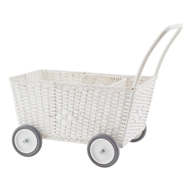 Chariot poussette en rotin-product