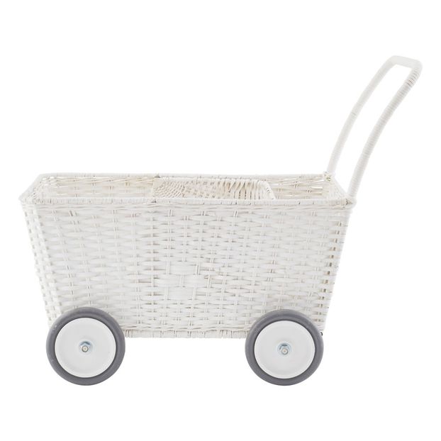 Chariot poussette en rotin-product
