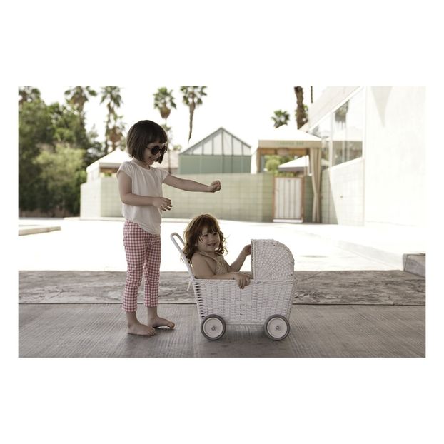 Chariot poussette en rotin-product