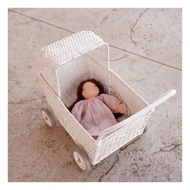 Chariot poussette en rotin-product