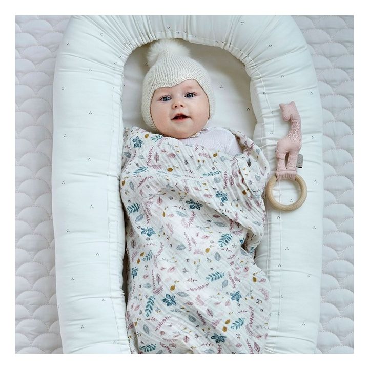 Organic Cotton Giraffe Rattle- Product image n°1