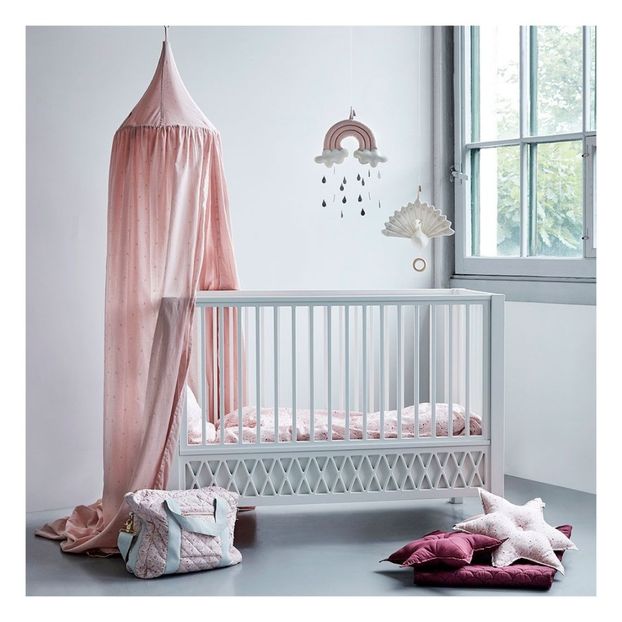 Mobile musical paon en coton bio-product
