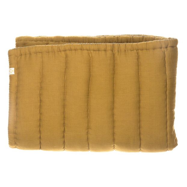 Couverture matelassée brodée main en coton-product
