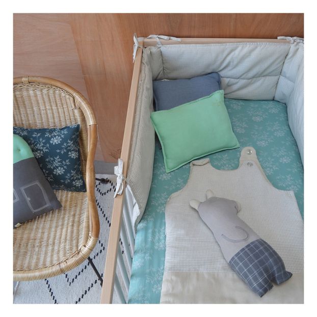 Checkered Cotton Cushion -product