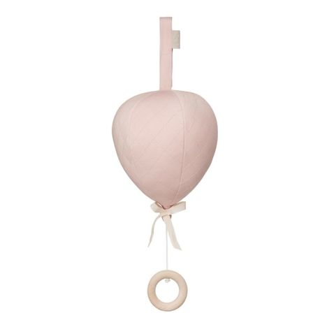 Mobile musical montgolfière en coton bio-product