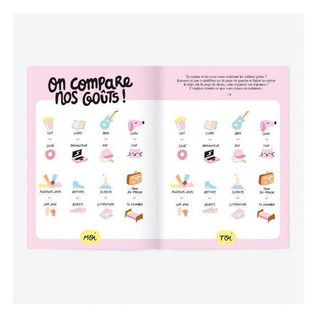 Girls' Friendship Book -product