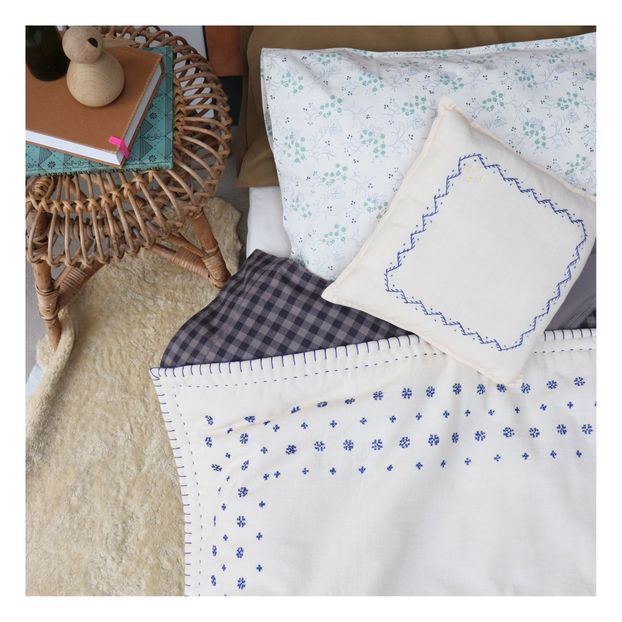 Housse de couette à carreaux Gingham en coton-product