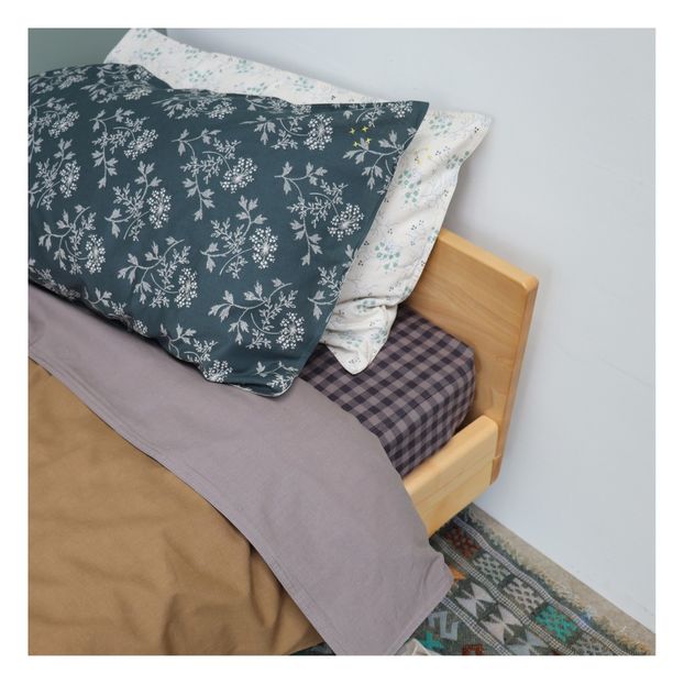Gingham Cotton Fitted Sheet -product