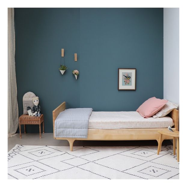 Minako Floral Cotton Fitted Sheet-product