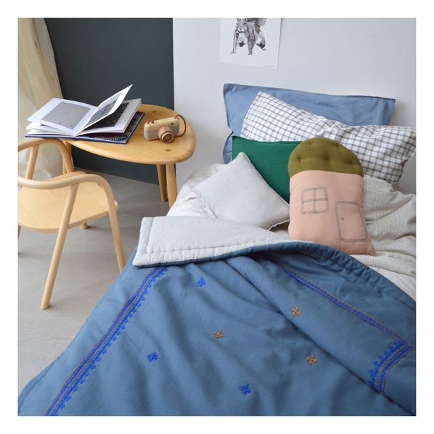 Checkered Cotton Pillowcase -product
