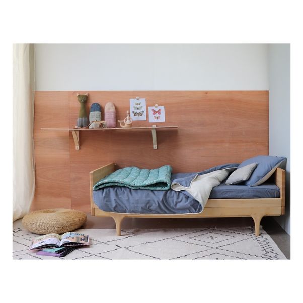 Drap-housse à petits carreaux en coton-product