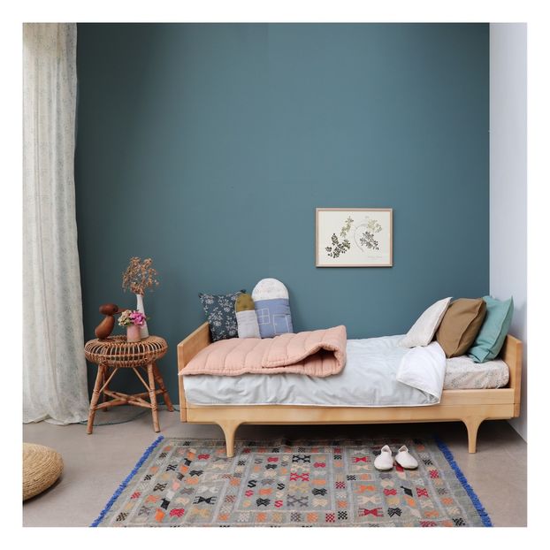 Housse de couette réversible à carreaux en coton-product