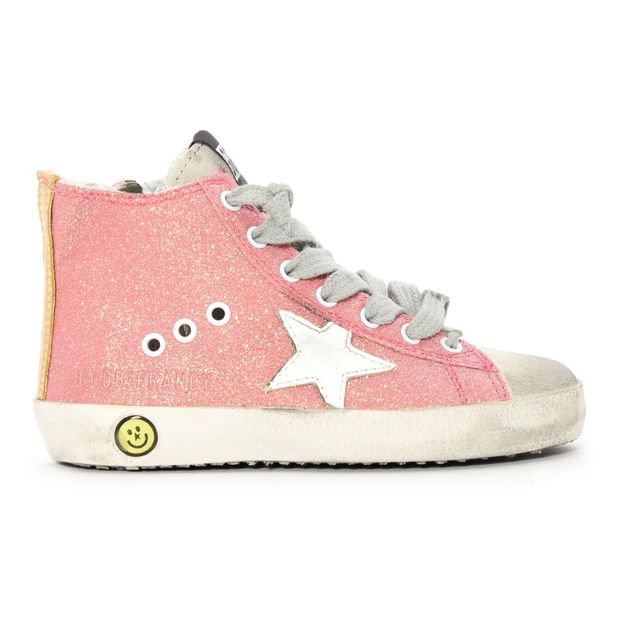 Zapatillas Purpurina con Cremallera Cordones Francy-product