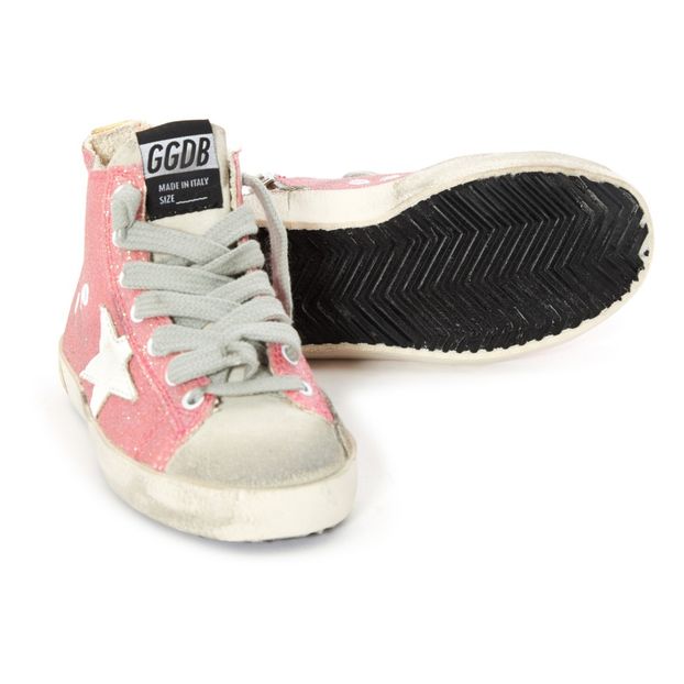 Zapatillas Purpurina con Cremallera Cordones Francy-product
