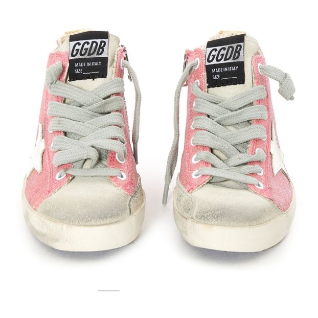 Zapatillas Purpurina con Cremallera Cordones Francy-product