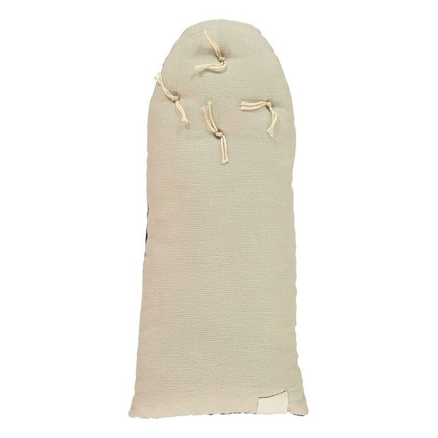 Coussin maison à carreaux Gingham en coton 11x26 cm-product