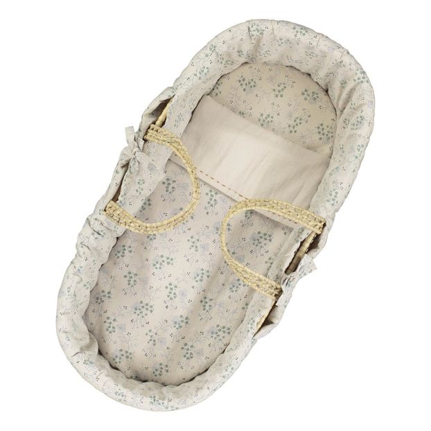 Minako Moses Basket - Set of Floral Coton Pieces -product