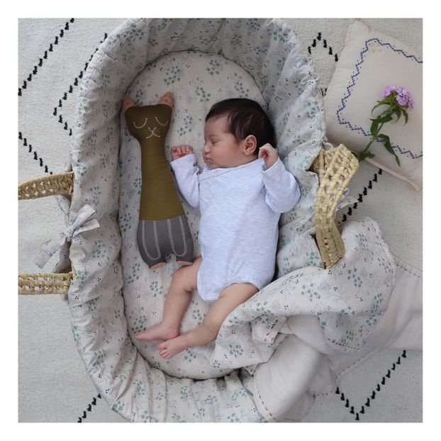 Minako Moses Basket - Set of Floral Coton Pieces -product