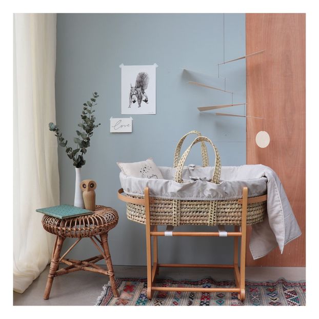 Couffin - Set de 4 pièces à carreaux en coton-product