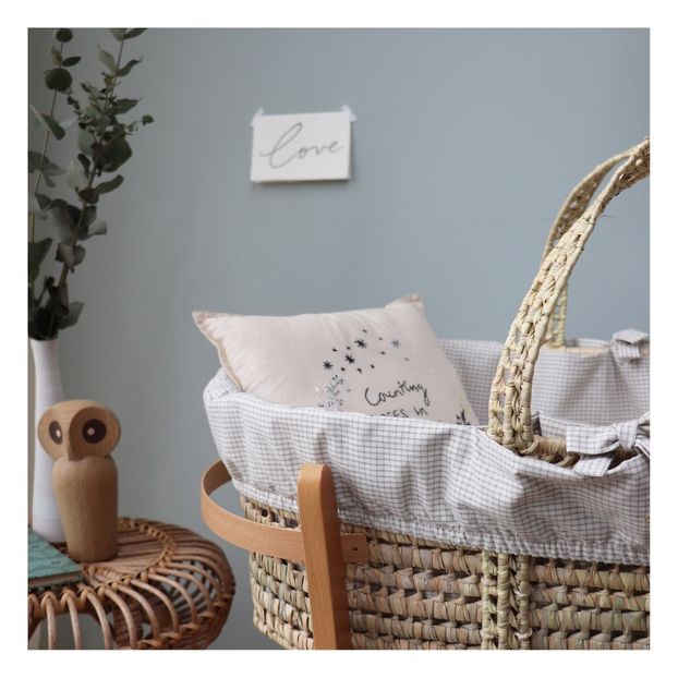 Couffin - Set de 4 pièces à carreaux en coton-product