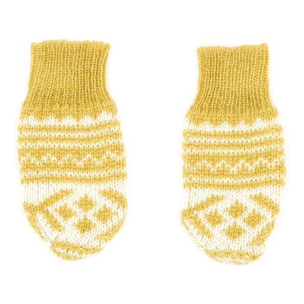 Moufles Jacquard Golden-product