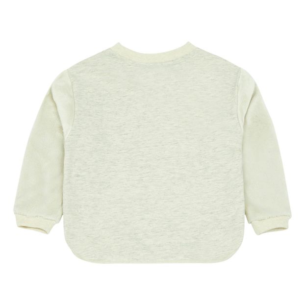 Sweat Façon Fourrure Merci-product