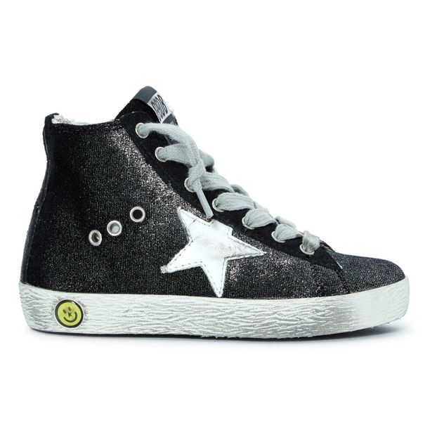 Francy Sequined Leopard Trainers -product