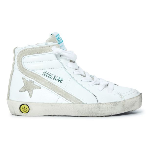 Slide Leather Trainers -product